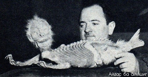 Амеркчуудын бүтээсэн загасан биетэй лусын дагина